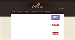 Desktop Screenshot of gallson.sk